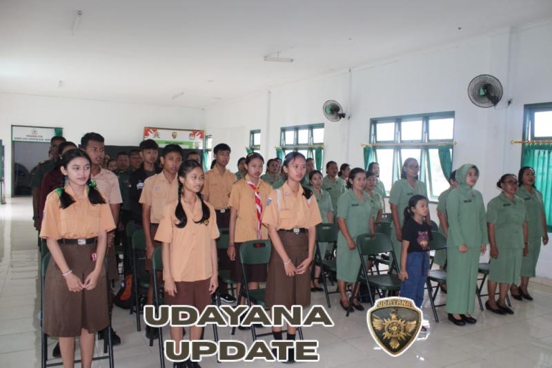 Kodim 1616/Gianyar Bentengi Generasi Muda Lewat Penyuluhan Bahaya Narkoba, Miras dan LGBT