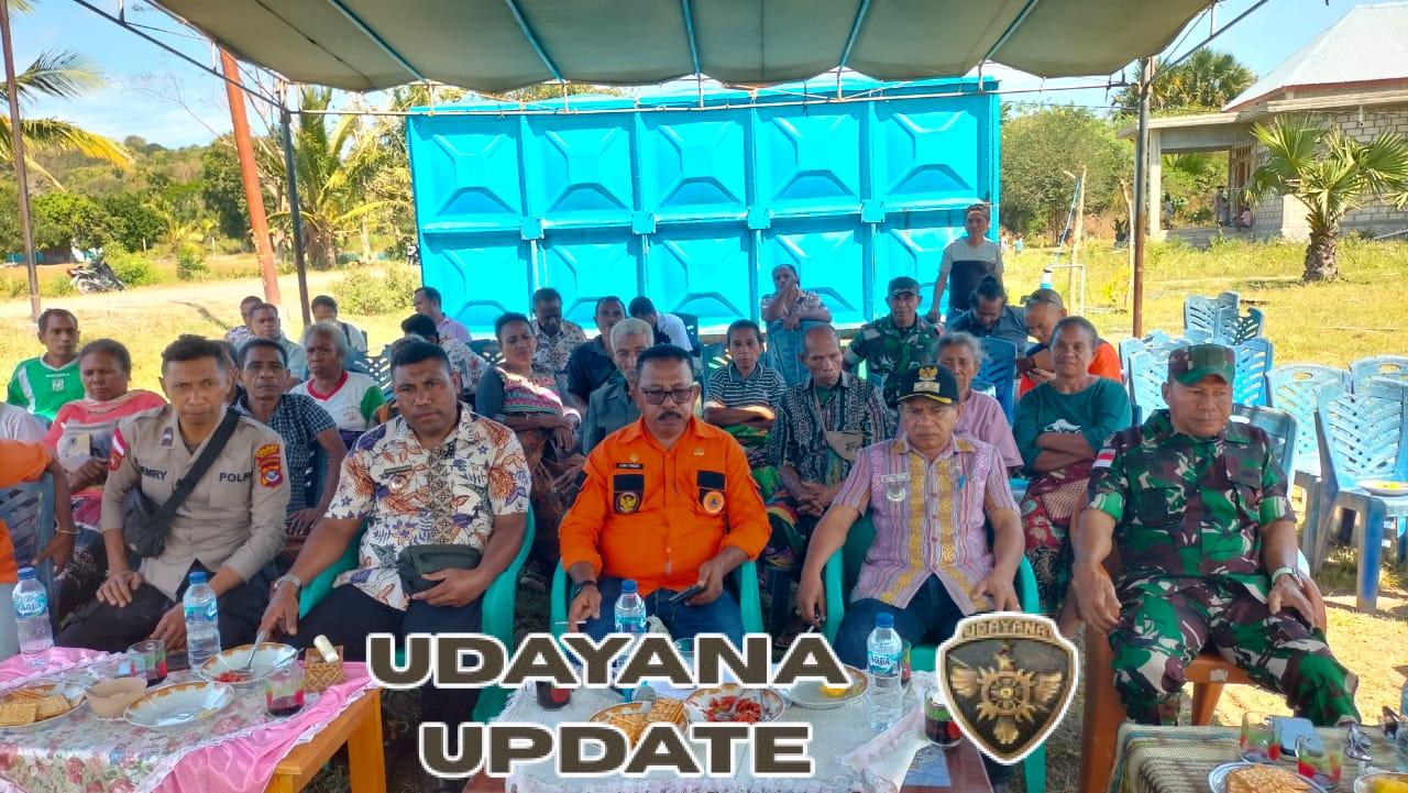 BNPB dan TNI AD Resmikan Sumber Air Bersih Oebesi