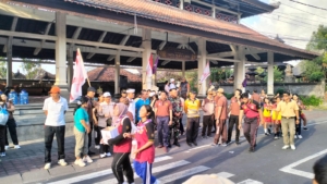 Peringati Hari Pramuka ke-64, Babinsa Desa Guwang Bersama Pelajar Wujudkan Semangat Kebersamaan