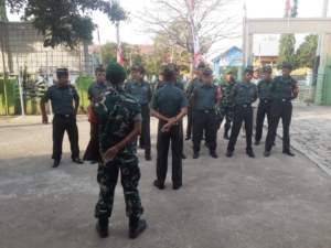 Personil Koramil 1608-05/Donggo Antusias Ikuti Apel Pagi Rutin