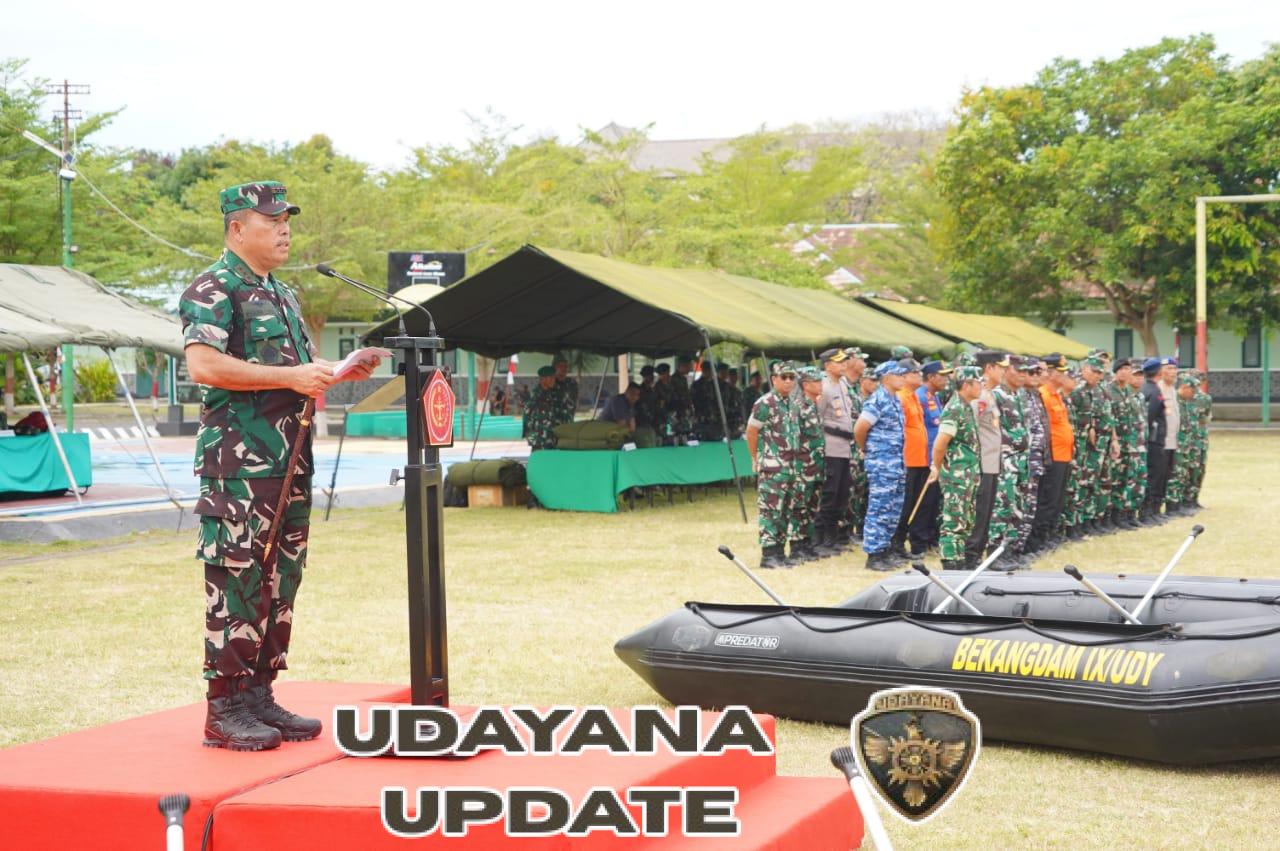 Apel Gelar Batalyon Komposit PRCPB Kodam IX/Udayana Dipimpin Langsung Pangkogabwilhan II
