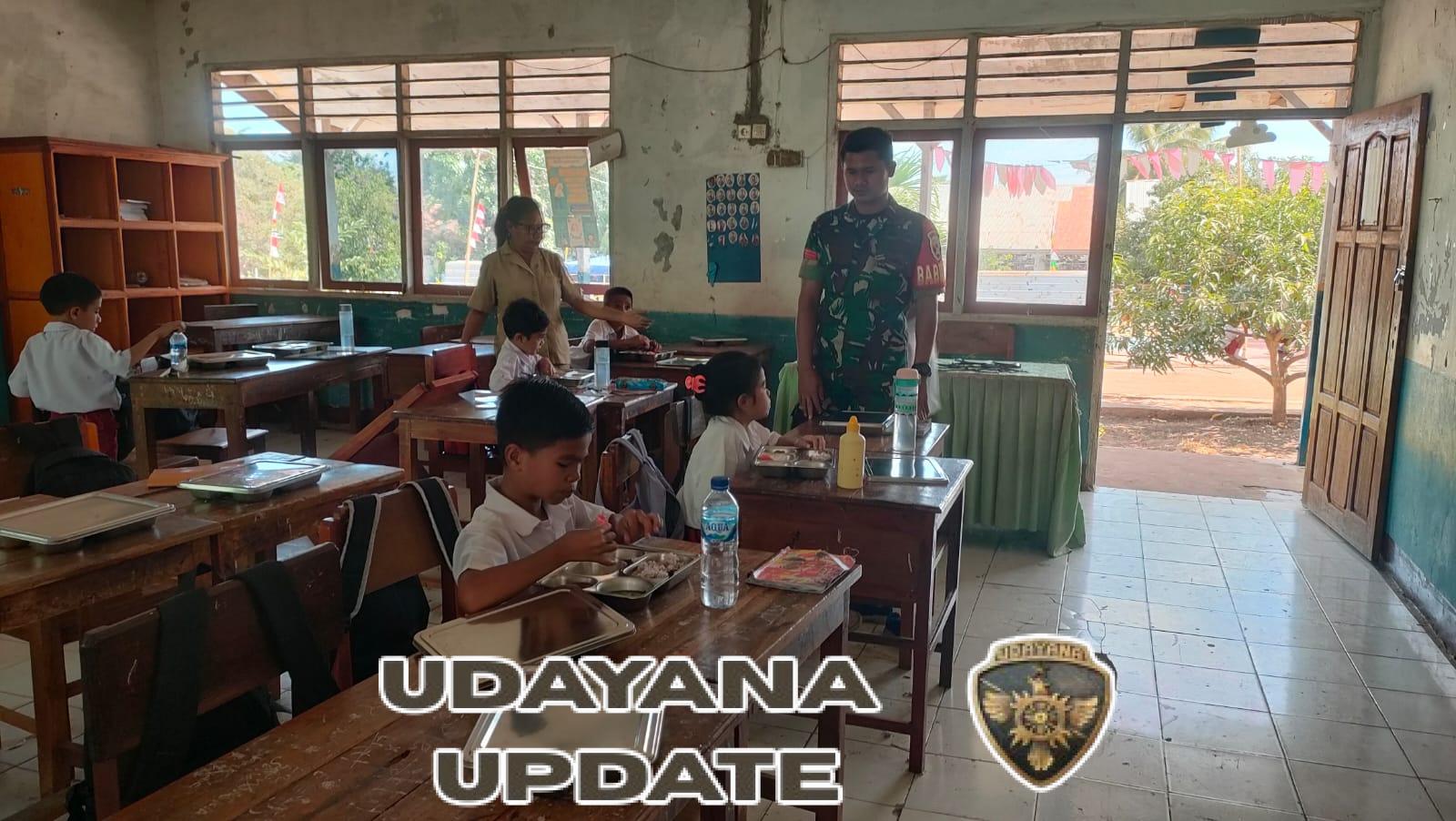 Babinsa Wujudkan Dukungan TNI pada Program Nasional Makanan Bergizi Gratis