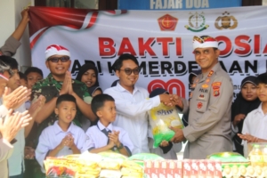 Gelar Bhakti Sosial, Tim Panitia Patriot Unity Run Salurkan Bantuan Ke Panti Asuhan