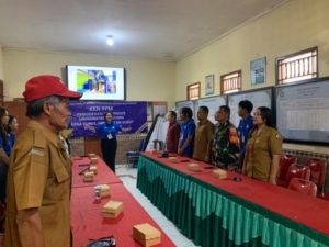 Babinsa Desa Susut Dukung Mahasiswa dengan Hadiri Penutupan KKN-PPM Universitas Udayana