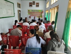 TNI, Pemerintah, dan Tokoh Masyarakat Bersatu Dukung Program Kesehatan di Langke Majok