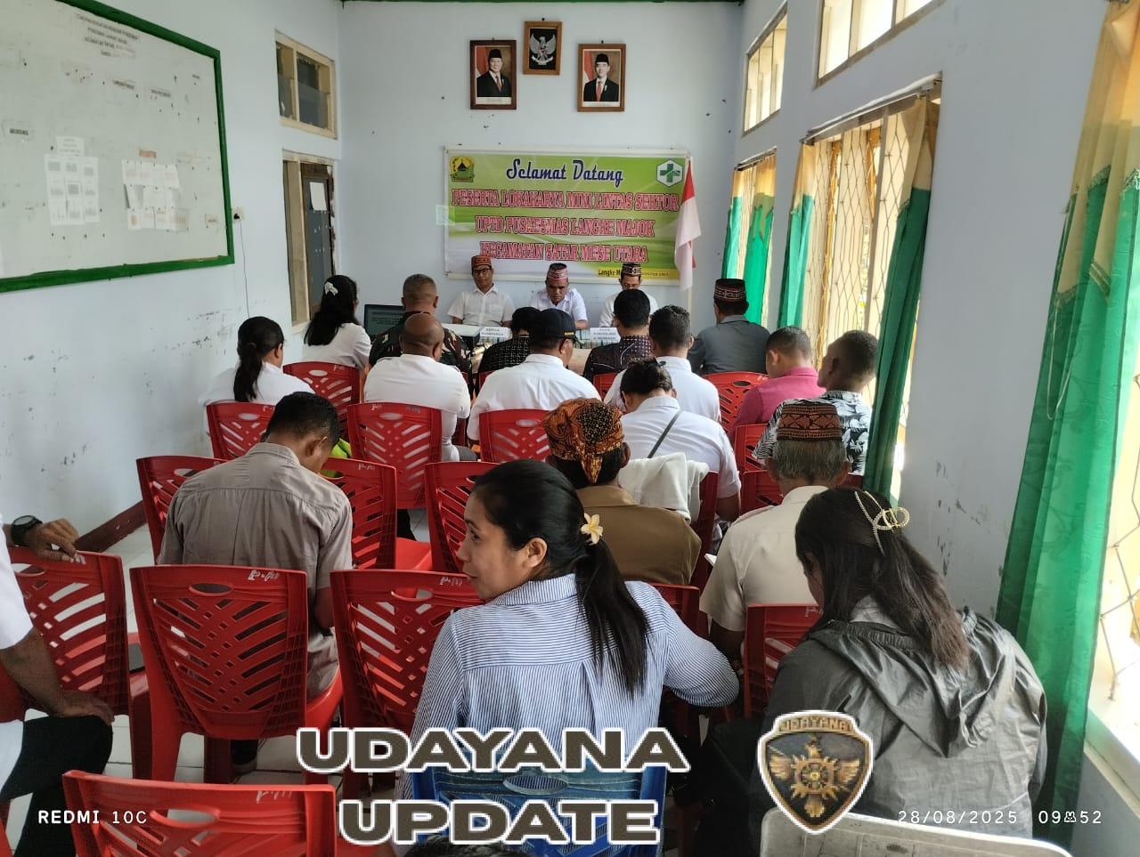 TNI, Pemerintah, dan Tokoh Masyarakat Bersatu Dukung Program Kesehatan di Langke Majok