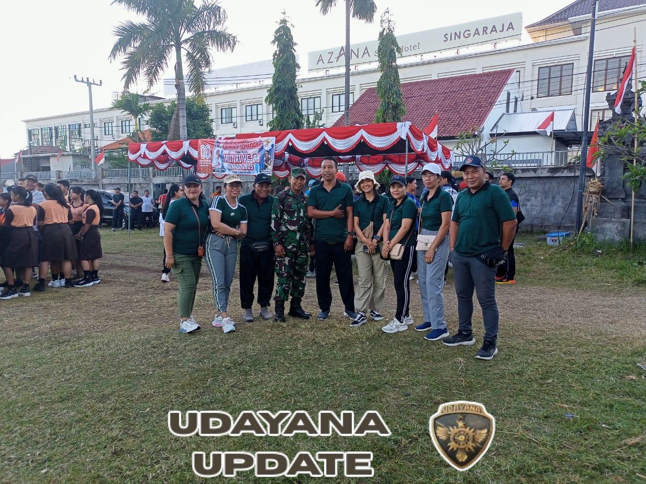 Penuh Keceriaan, Lapangan Umum Seririt Jadi Pusat Perayaan Kemerdekaan RI ke-80