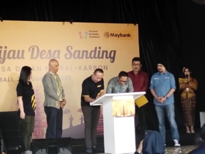 Danramil 1616-03 Dorong Masyarakat Sanding Jadi Percontohan Desa Hijau di Gianyar