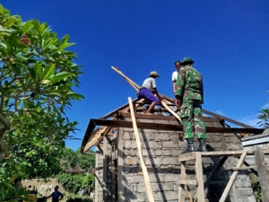 Sinergi TNI dan Masyarakat Banjar Gerih Hadirkan Rumah Harapan