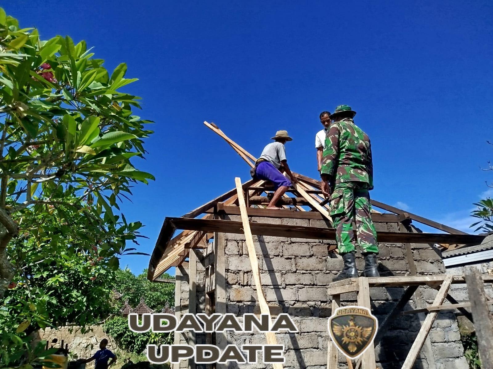 Sinergi TNI dan Masyarakat Banjar Gerih Hadirkan Rumah Harapan