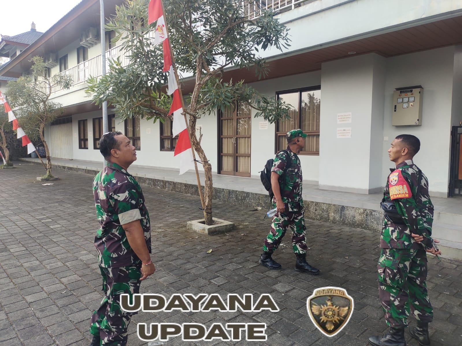 Dandim 1623/Karangasem koordinasi langsung dengan panitia terkait kesiapan kegiatan bakti Indonesia ke – 3.