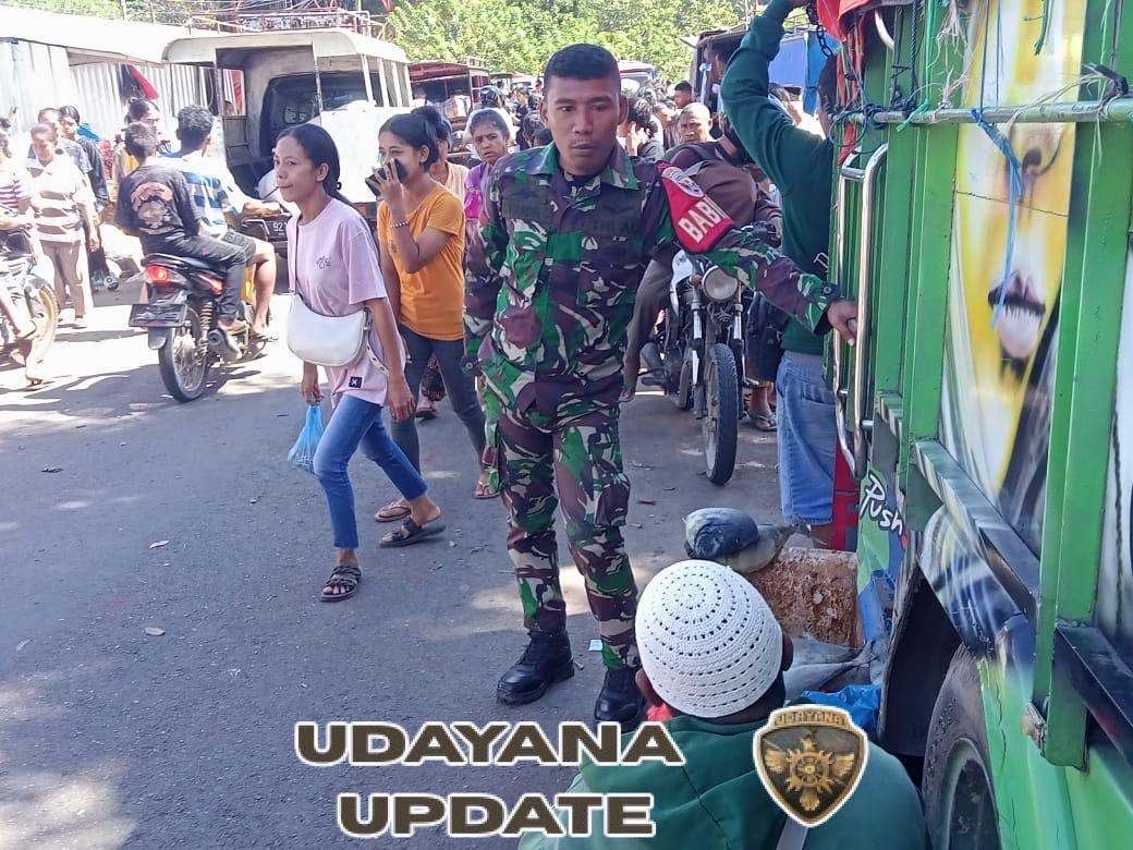 Babinsa Detusoko Ingatkan Warga Jaga Kesehatan di Tengah Perubahan Cuaca