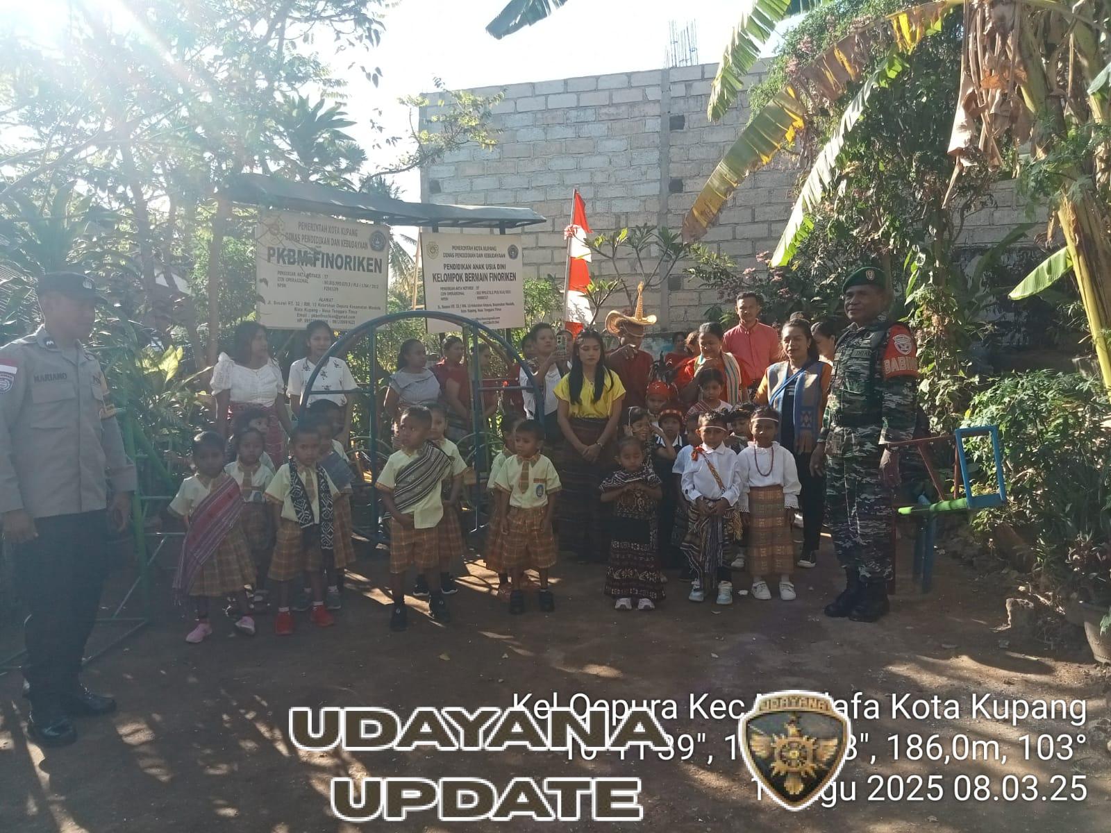 Semangat Kemerdekaan Berkobar Lewat Upacara Bendera Bersama Babinsa