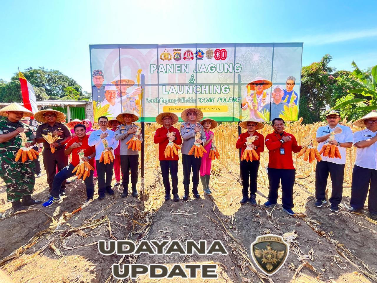 Goak Poleng Resmi Diluncurkan, Dandim 1609/Buleleng Apresiasi Sinergi Pemerintah dan Petani