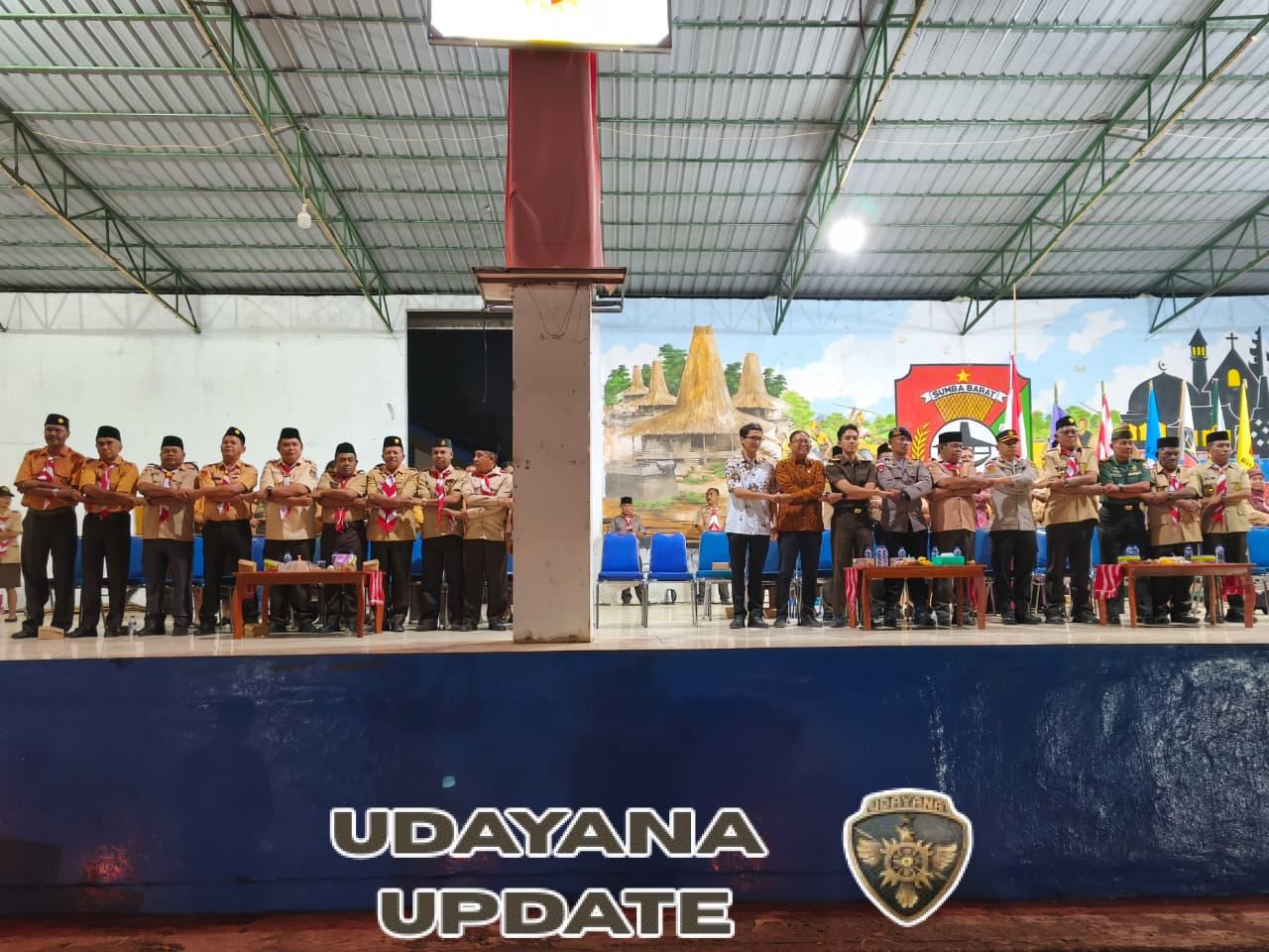 Kasdim 1613/Sumba Barat: Pramuka Bentuk Karakter Generasi Muda