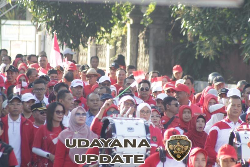 Launching Gerakan Merah Putih Warnai Peringatan HUT RI ke-80