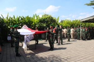 Upacara Perabuan Militer di Pangkung Tibah, Kasdim Tabanan Bertindak Sebagai Irup