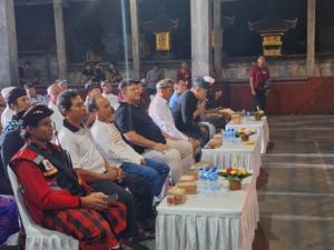 Babinsa Kelurahan Subagan amankan rangkaian kegiatan HUT kemerdekaan RI ke-80.