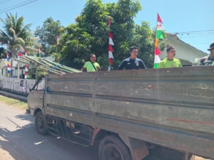 Kodim 1608/Bima Bergerak Aktif Sambut Hari Kemerdekaan RI ke-80