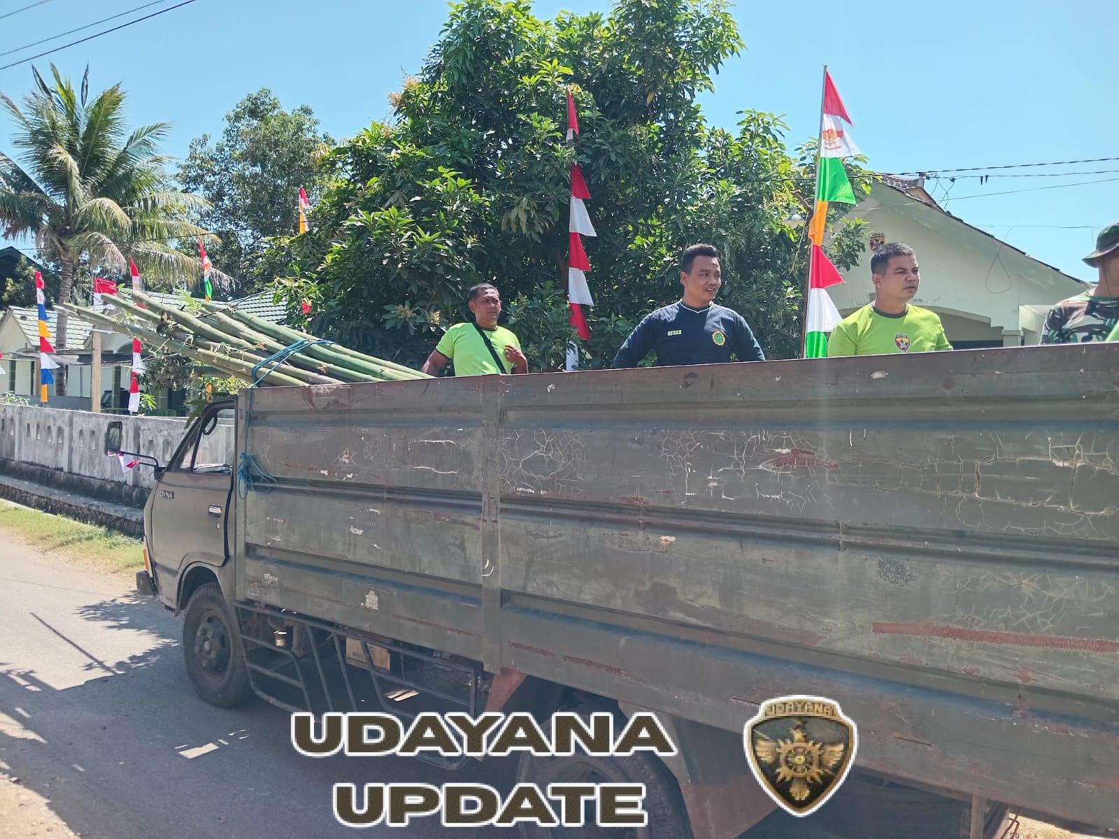 Kodim 1608/Bima Bergerak Aktif Sambut Hari Kemerdekaan RI ke-80