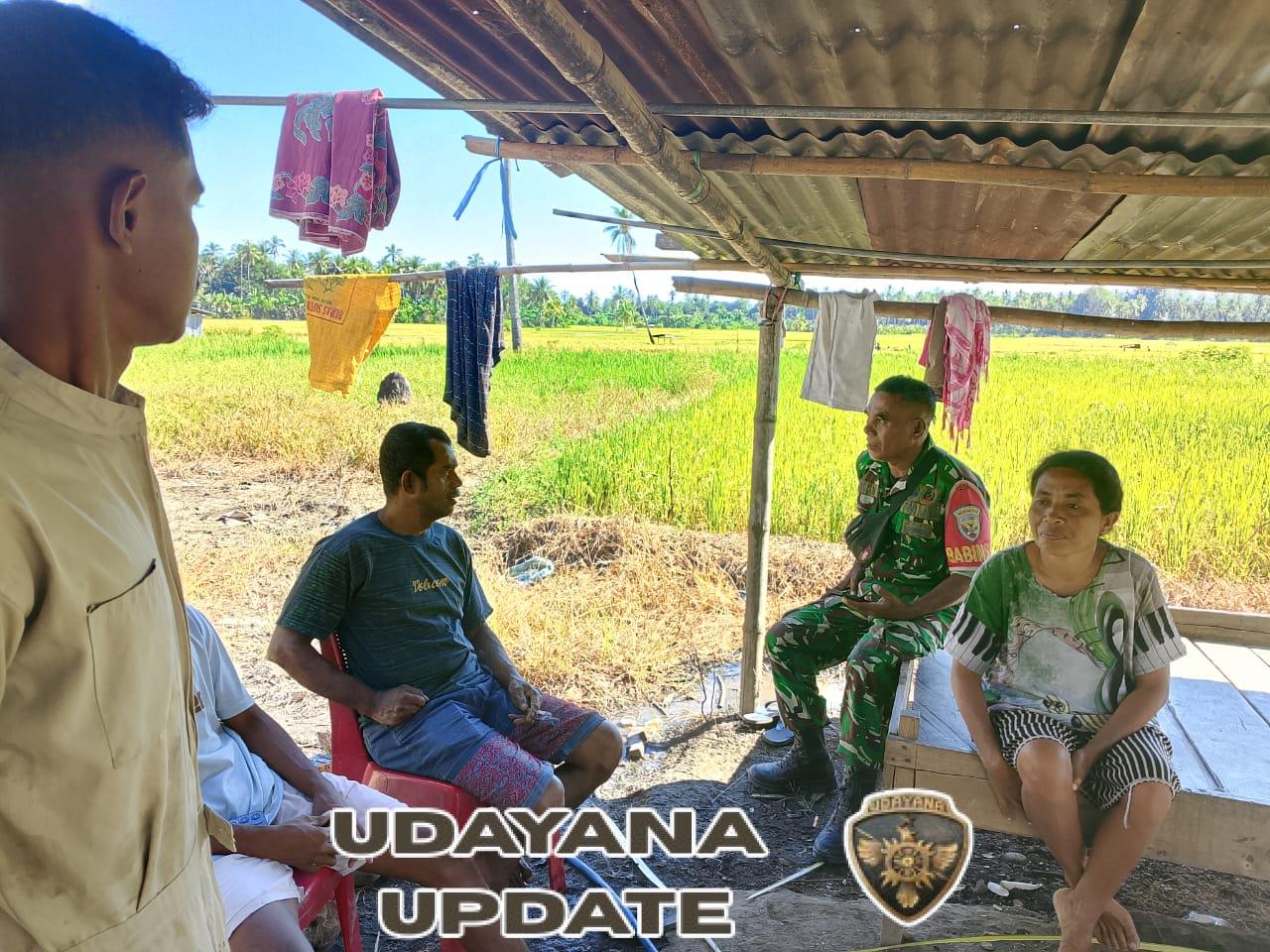 Komsos dan Pengamanan Wilayah, TNI AD Pererat Hubungan dengan Masyarakat Nuanaga