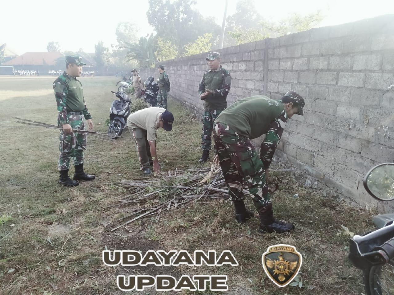 Solidaritas TNI-Polri dan Masyarakat dalam Persiapan HUT RI di Gerokgak