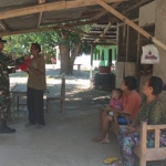 Pos Haslot Bagikan Bendera Merah Outih Kepada Warga Binaan Jelang HUT RI ke 80