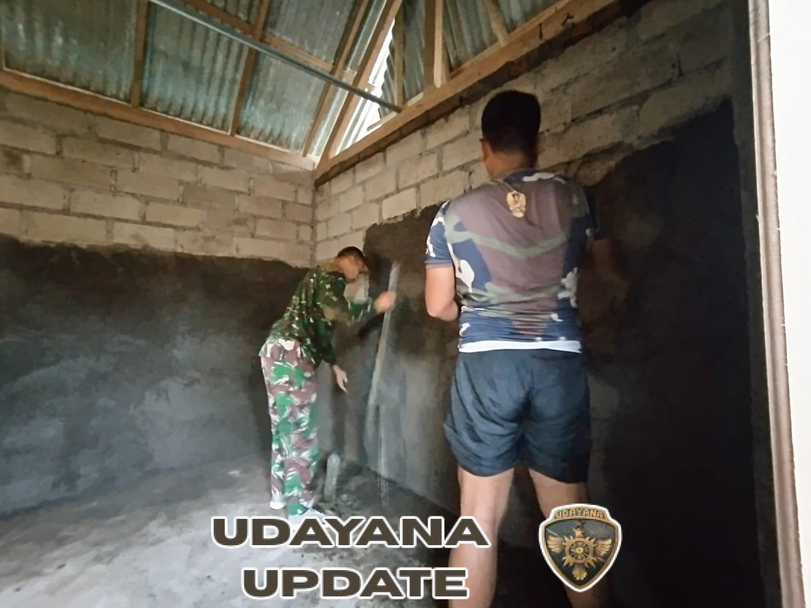 Dansatgas dan Warga Desa Batuan Hadirkan Perubahan Lewat Program TMMD RTLH