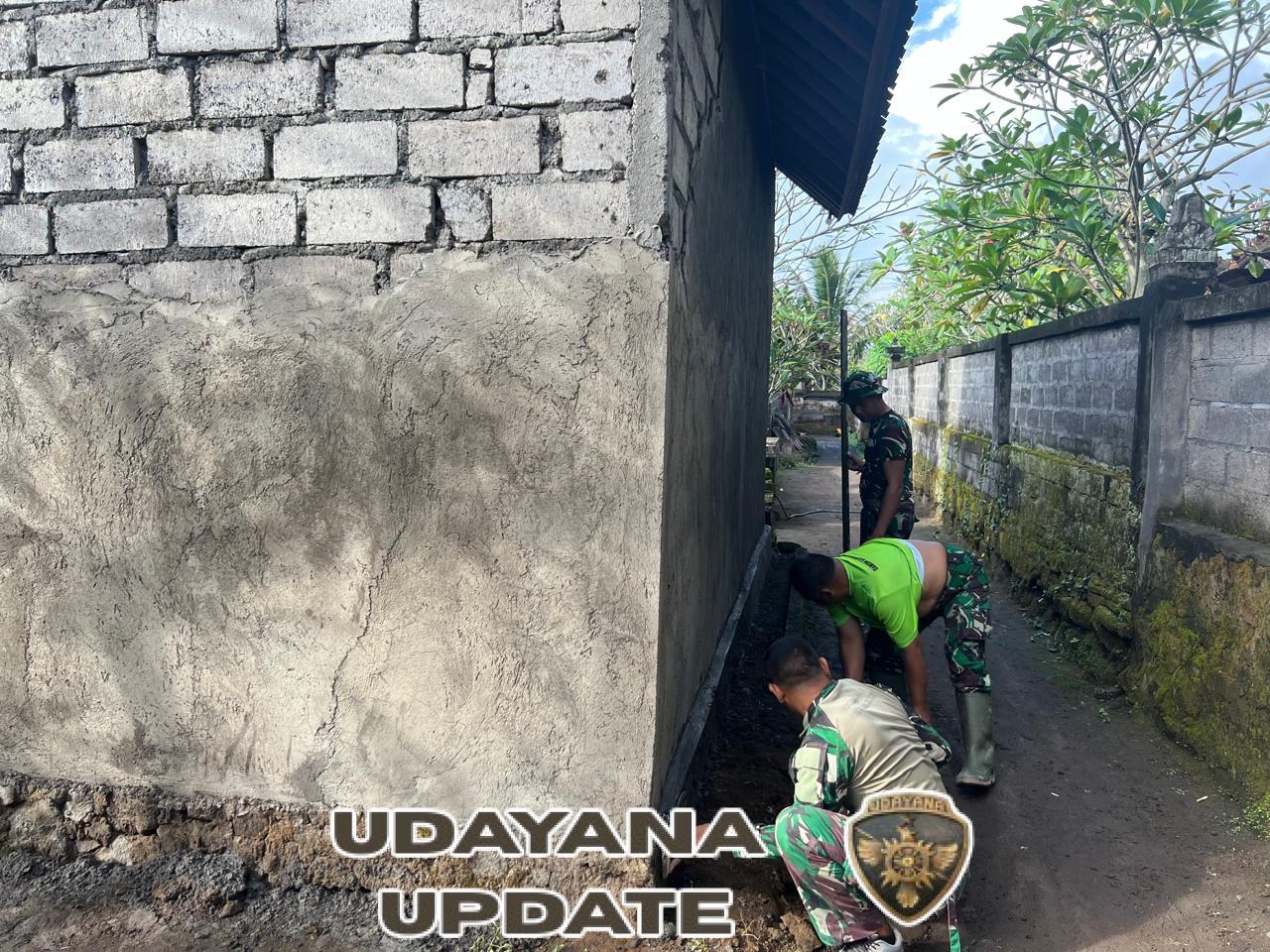 TMMD 125 Gianyar: Dan SSK dan Satgas Wujudkan Impian Warga Miliki Rumah Layak