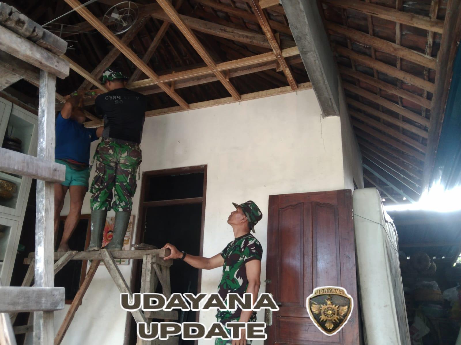 Dari Rumah Reyot ke Hunian Nyaman, Perjalanan Hidup Dewa Made Putra Dibantu TMMD