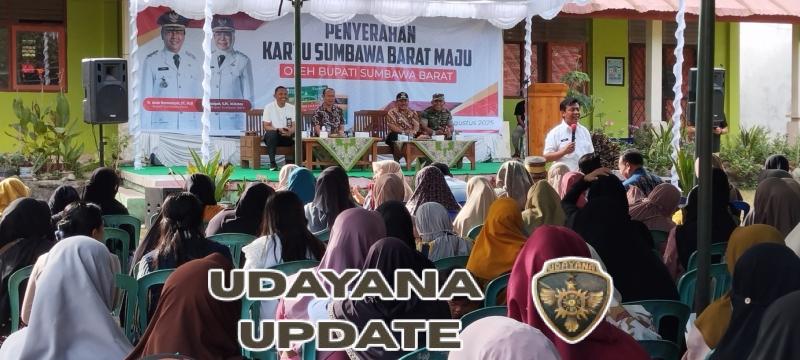 Sinergi TNI dan Pemda: Danpos Sekongkang Dampingi Penyerahan Kartu SBM di Maluk