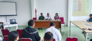 Babinsa Koramil 1612-07/Satar Mese Hadiri Rapat Lintas Sektor Kecamatan Satar Mese