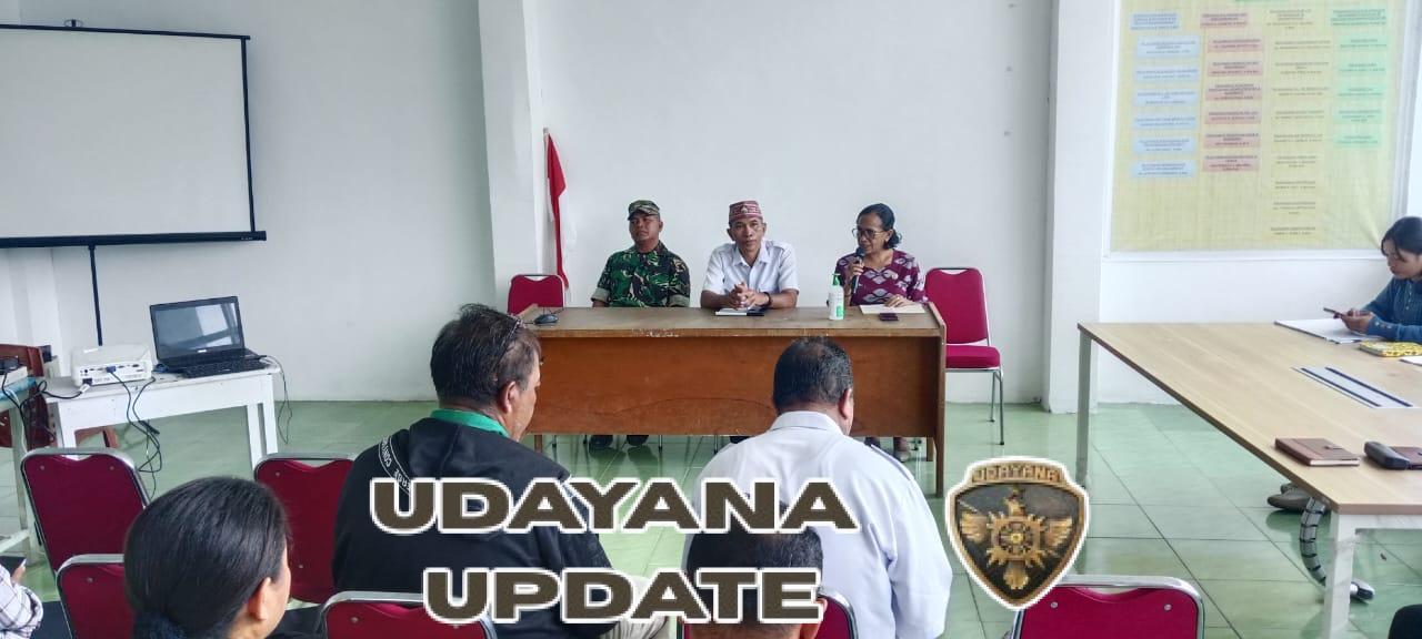 Babinsa Koramil 1612-07/Satar Mese Hadiri Rapat Lintas Sektor Kecamatan Satar Mese