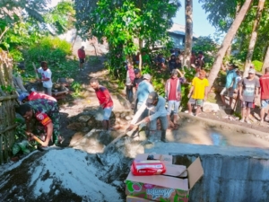 Sinergi Babinsa dan Masyarakat: Pembuatan Rambat Air di Dusun Mantar