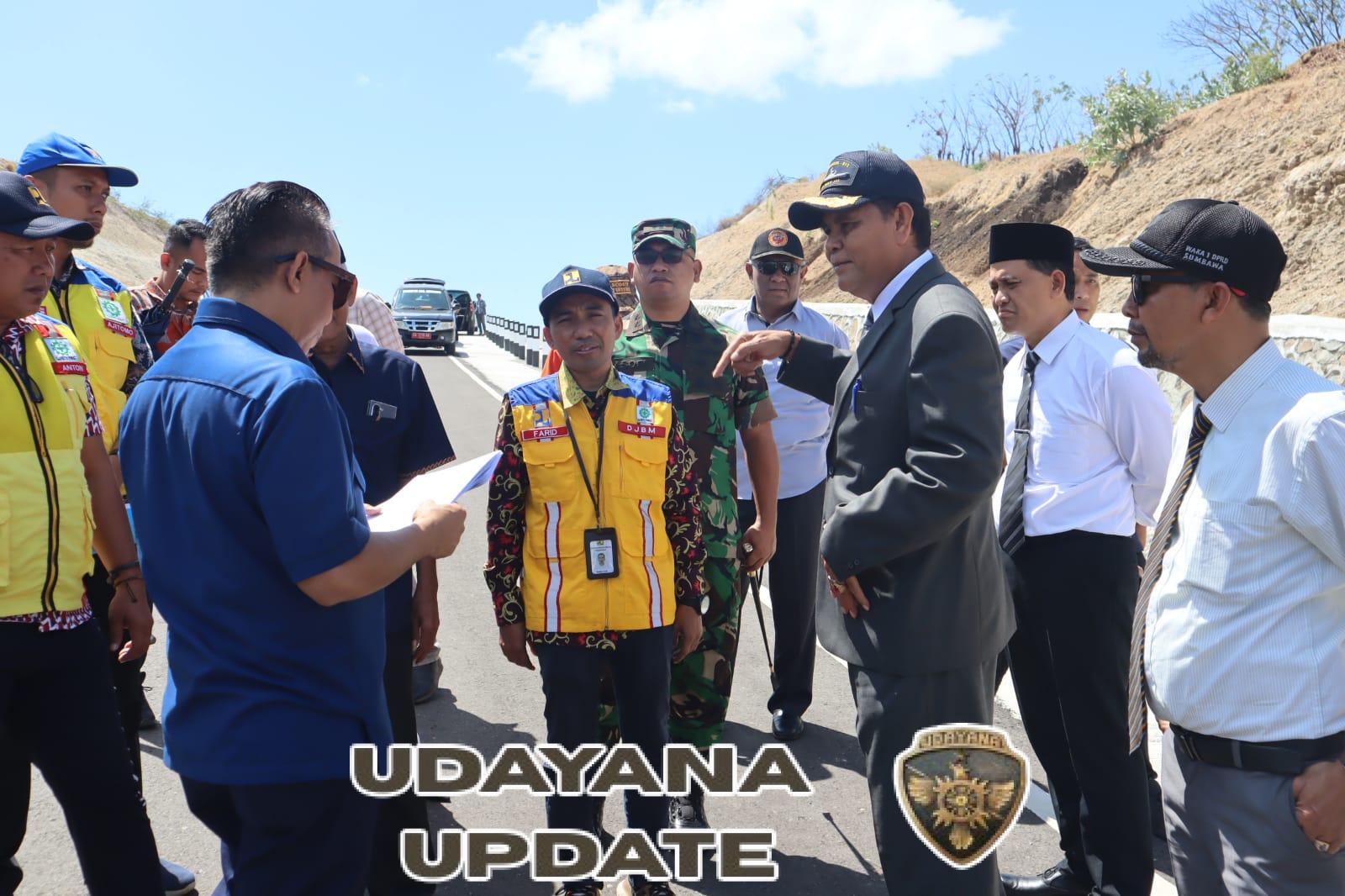 Perkuat Sinergi Pembangunan, Dandim 1607/Sumbawa Dampingi Peninjauan Jalan di Kawasan Samota