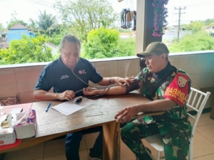 Setetes Darah sejuta Harapan, Kodim Klungkung Bersinergi Bersama Polres, PMI Dan Rumah Sakit  Bintang Gelar Donor Darah