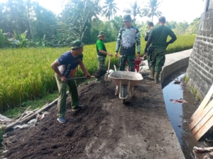 TMMD 125 Gianyar: Warga Dua Banjar Bersatu Wujudkan Akses Pertanian Lebih Baik