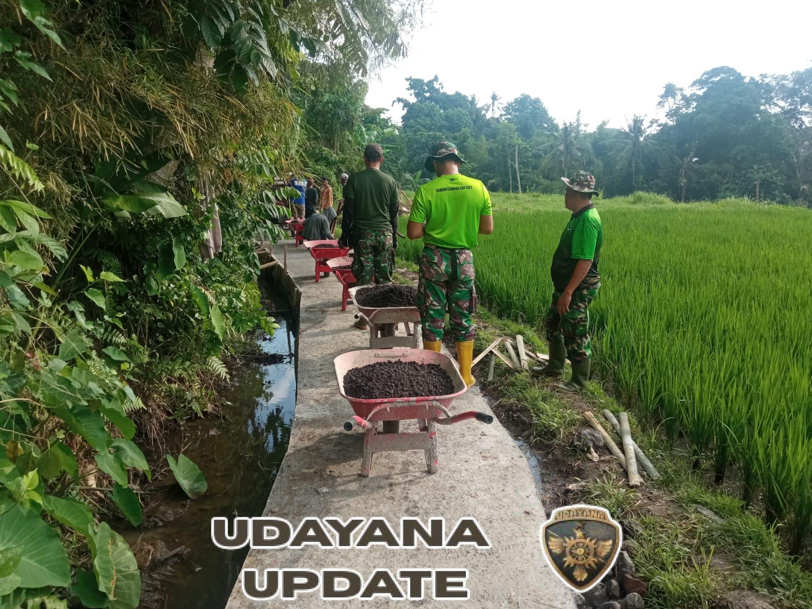 TMMD Hari ke-10: Dan SSK Turun Langsung, Masyarakat Semangat Bangun Desa