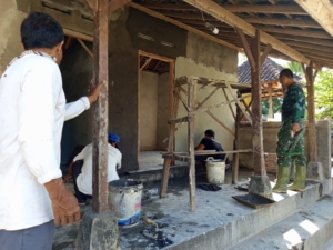 Sinergi TNI dan Masyarakat Warnai Hari ke-10 TMMD ke-125 di Batuan Gianyar