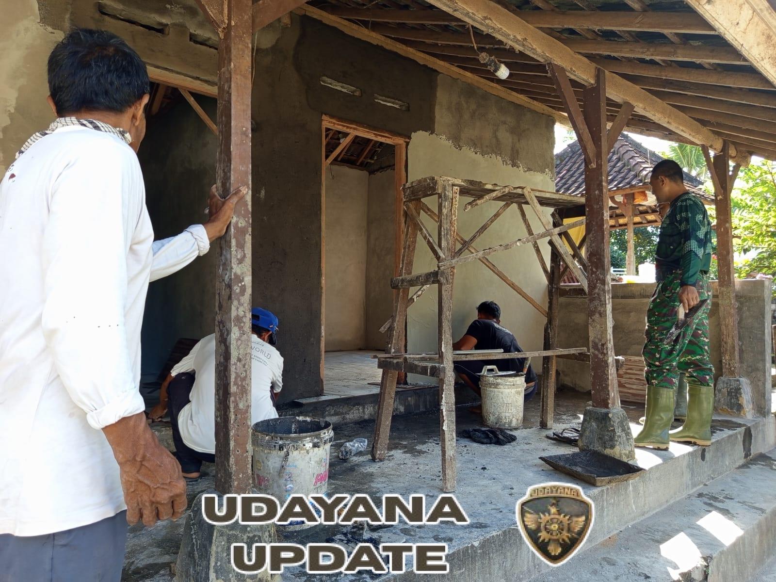 Sinergi TNI dan Masyarakat Warnai Hari ke-10 TMMD ke-125 di Batuan Gianyar