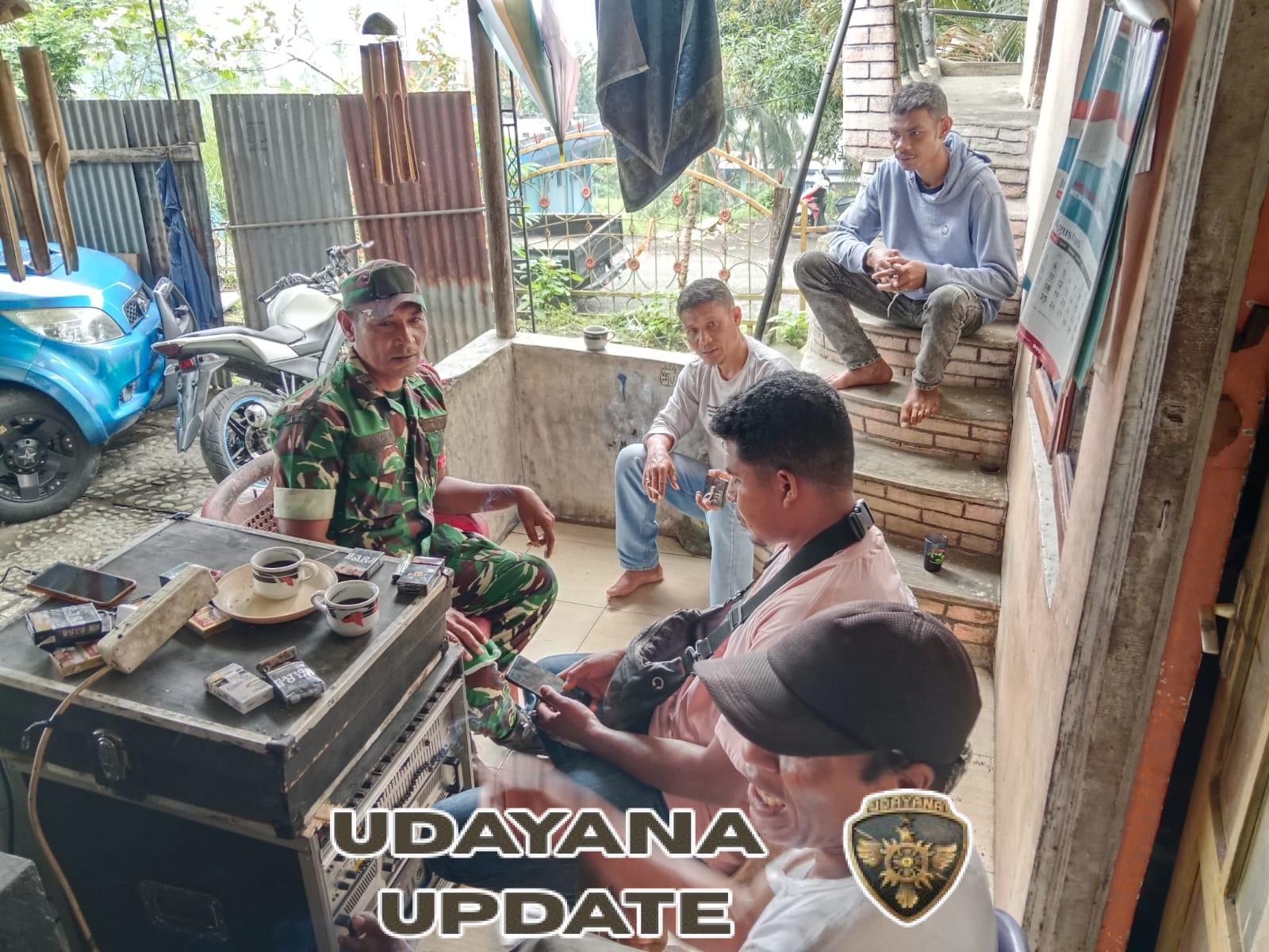 Kodim 1602/Ende Perkuat Kemanunggalan TNI-Rakyat Lewat Komsos di Onekore