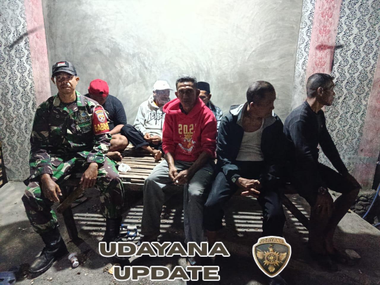 Patroli Rutin Babinsa Kilo Disambut Antusias Warga Malaju