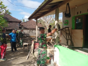 Bukti Nyata TMMD: Dansatgas dan Masyarakat Bersatu Bangun Desa Batuan