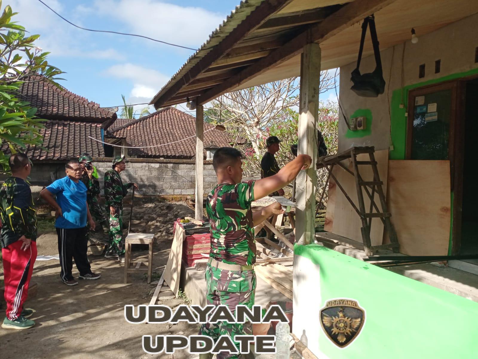 Bukti Nyata TMMD: Dansatgas dan Masyarakat Bersatu Bangun Desa Batuan