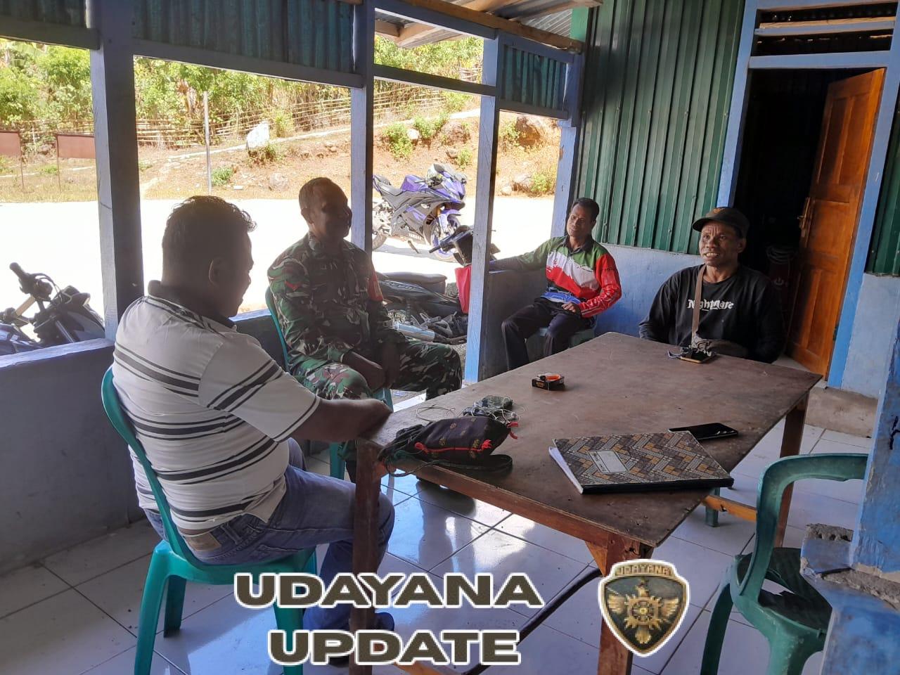 Tingkatkan Sinergitas, Babinsa Ende Dengar Aspirasi Warga Rangalaka Lewat Kegiatan Komsos