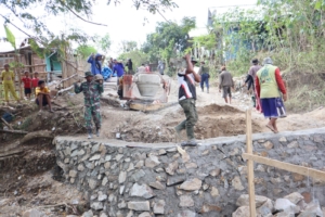 Batu Demi Batu, Satgas TMMD Bangun Harapan Petani Kalabeso