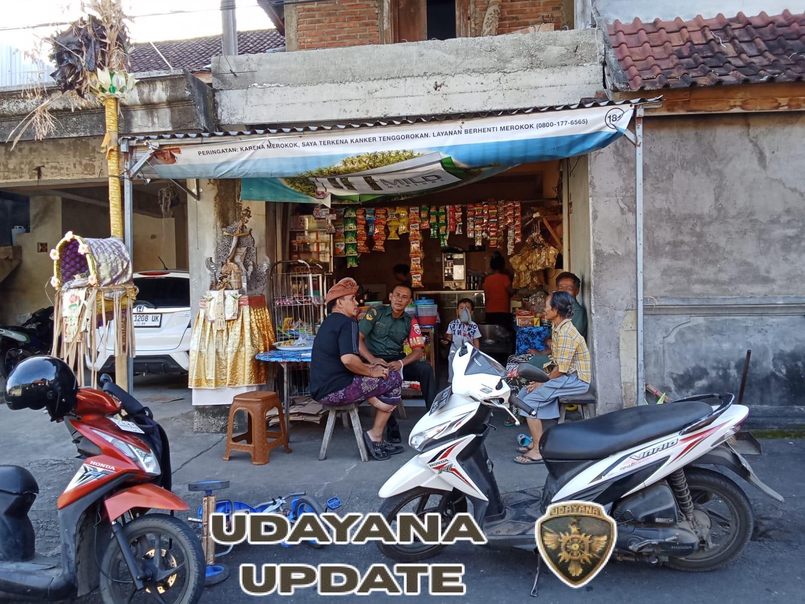 Pererat Tali Persaudaraan, Babinsa Unggahan Ajak Warga Berbagi Informasi Keamanan