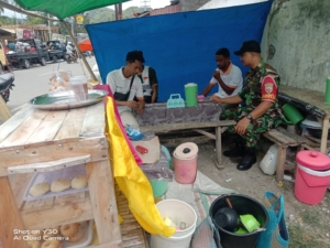 Komsos dan Pamwil Babinsa Koramil 1602-01/Ende Berjalan Lancar di Nangamboa 1