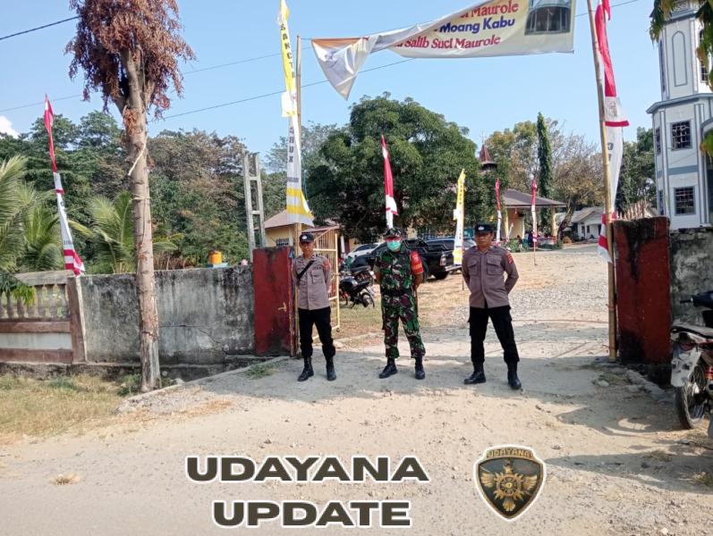 Kodim 1602/Ende Dukung Kebebasan Beragama Melalui Pengamanan Ibadah Misa