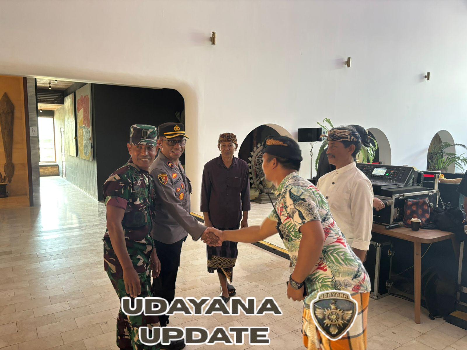 TNI-Polri dan Tokoh Adat Bersatu Dukung Onyx Park Resort, Danramil Ubud Hadiri Pembukaan
